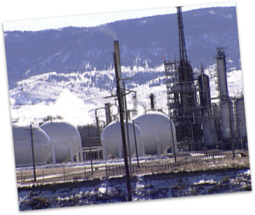 Sinclair Oil refinery