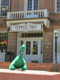 sinclair dino at council hall