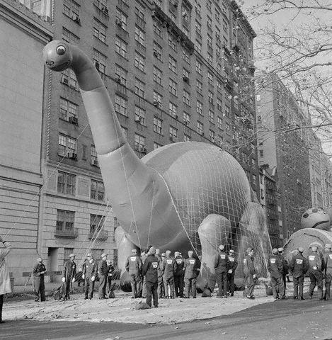 Dino in the 1963 Macy's Parade