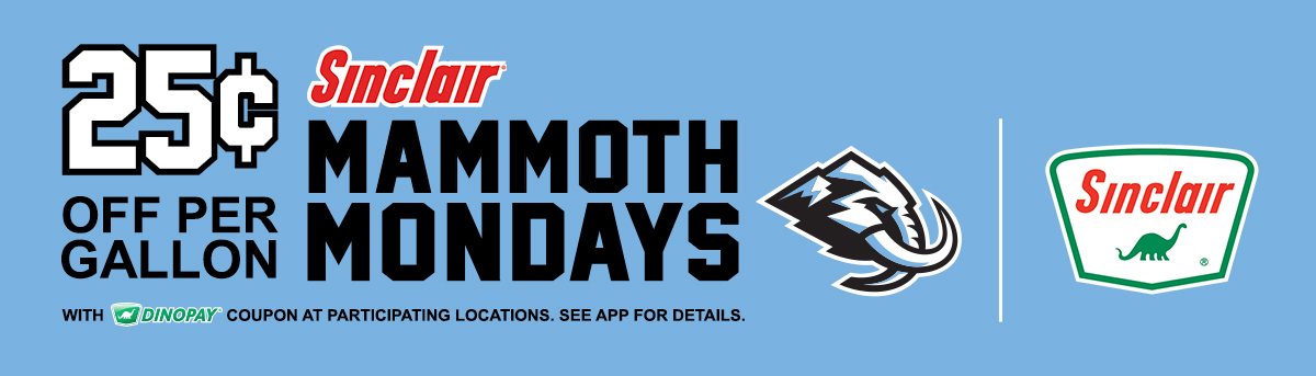 Sinclair Mammoth Mondays Banner