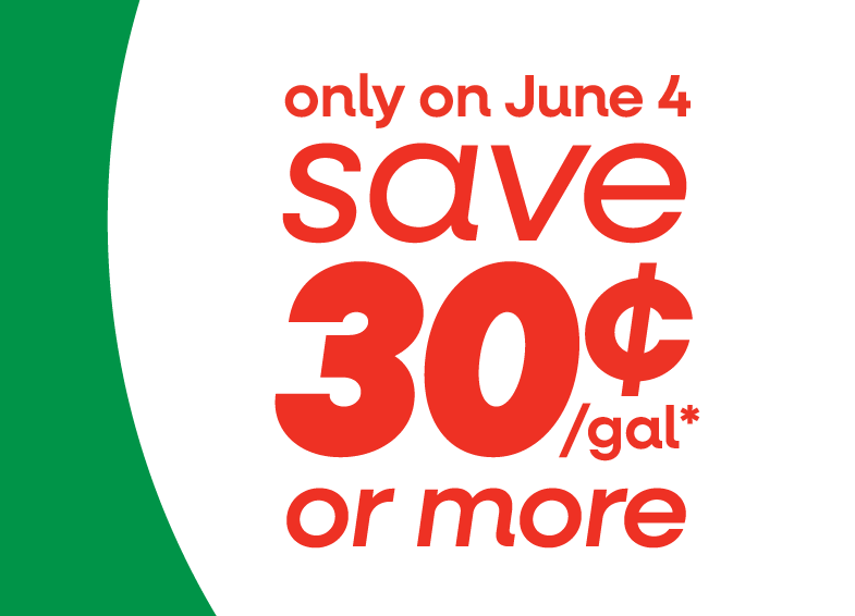 30¢ Fuel Discount Day