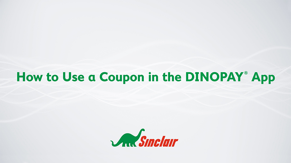 How to Use a Coupon in the DINOPAY App