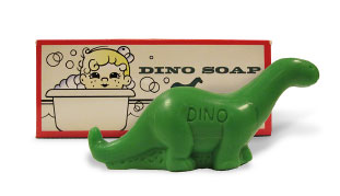 Dinosaur soap