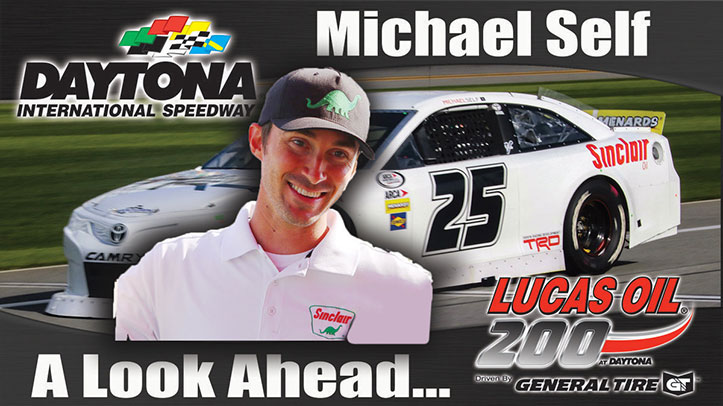 Michael Self returns to Daytona