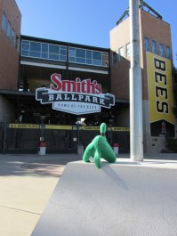 sinclair dino at smith's ballpark 1