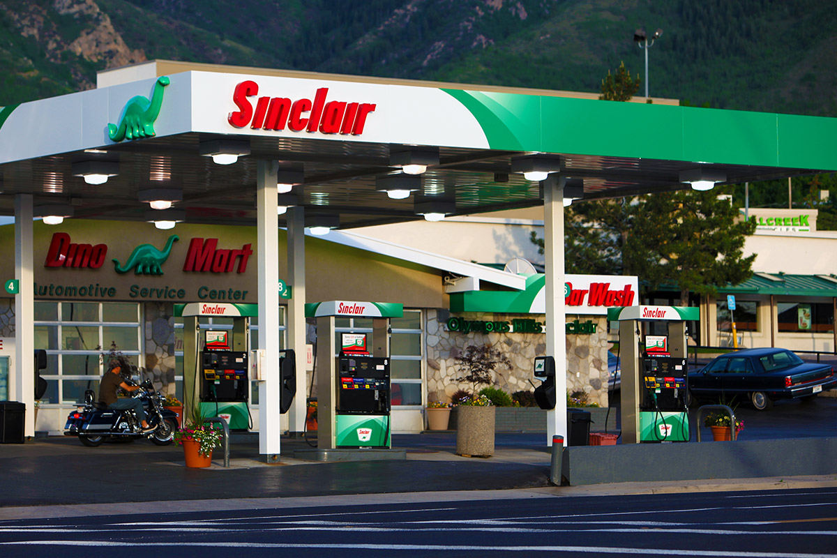 Sinclair Oil Gas Station