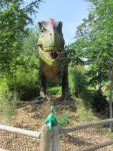 sinclair dino at utah's hogle zoo 4